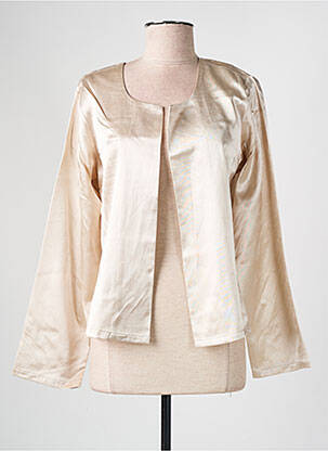 Jachete elegante guler rotund bej AGATHE & LOUISE femeie