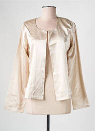 Jachete elegante guler rotund bej AGATHE & LOUISE femme