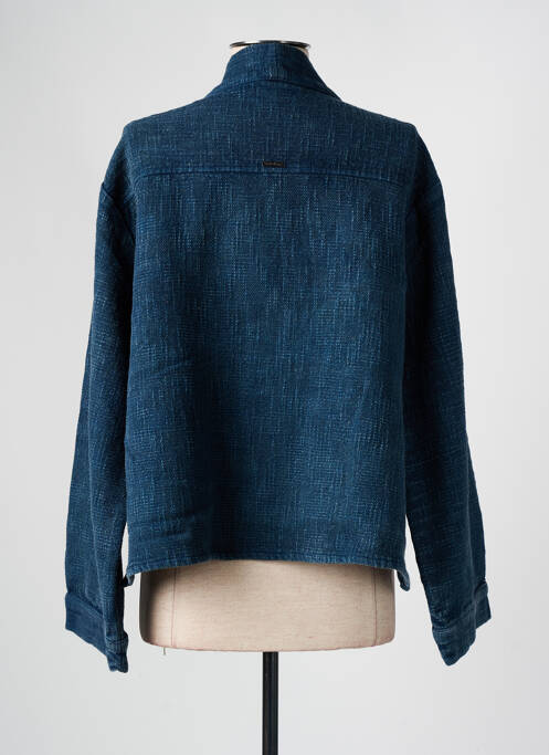 Jachete casual buzunare albastru AGATHE & LOUISE femme