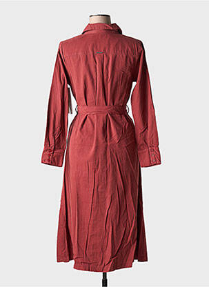 Rochie midi mâneci lungi mâneci lungi roșu AGATHE & LOUISE femeie