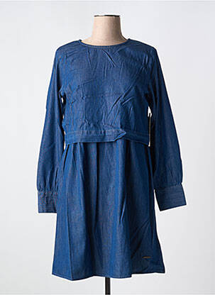 Rochie midi mâneci lungi mâneci lungi albastru AGATHE & LOUISE femeie