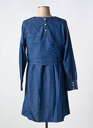 Rochie midi mâneci lungi mâneci lungi albastru AGATHE & LOUISE femeie