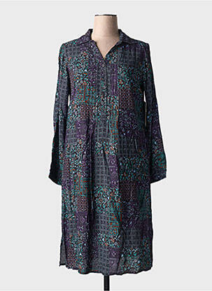 Rochie midi albastru AGATHE & LOUISE femeie