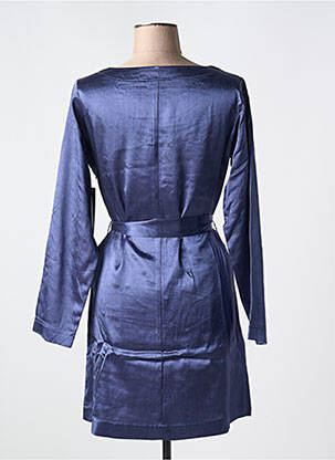 Rochie scurtă mâneci lungi mâneci lungi albastru AGATHE & LOUISE femeie