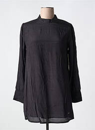 Tunică mâneci lungi guler rotund negru AGATHE & LOUISE femme