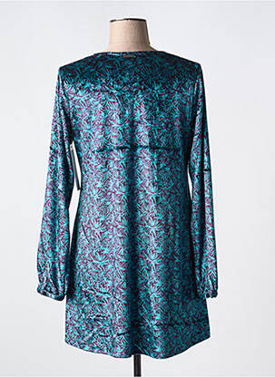 Rochie scurtă mâneci lungi mâneci lungi albastru AGATHE & LOUISE femeie