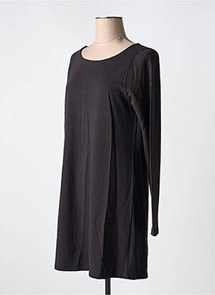 Rochie midi mâneci lungi mâneci lungi negru AGATHE & LOUISE femeie