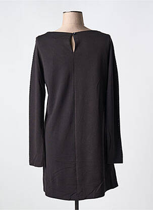 Rochie midi mâneci lungi mâneci lungi negru AGATHE & LOUISE femeie