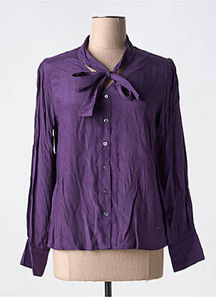 Cămașă violet AGATHE & LOUISE femeie