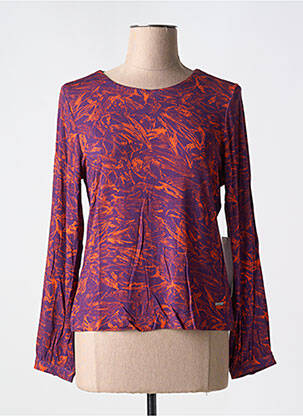 Tricou mâneci lungi mâneci lungi violet AGATHE & LOUISE femeie