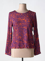 Tricou mâneci lungi mâneci lungi violet AGATHE & LOUISE femme
