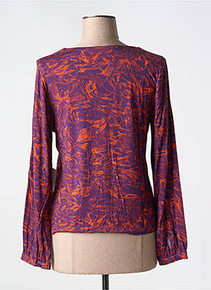 Tricou mâneci lungi mâneci lungi violet AGATHE & LOUISE femeie