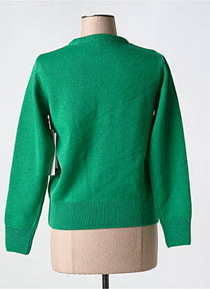 Pulover croială dreaptă mâneci lungi verde AGATHE & LOUISE femeie