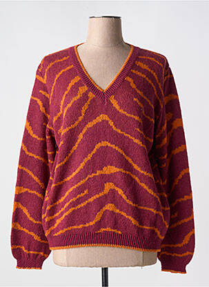 Pulover roșu L'ATELIER D'ANNA femeie