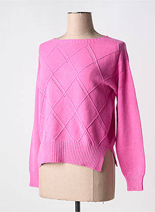 Pulover roz L'ATELIER D'ANNA femeie