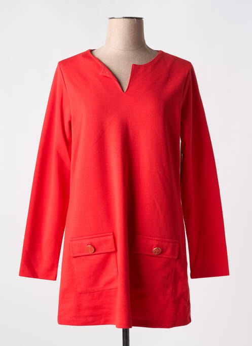 Tunică mâneci lungi roșu AGATHE & LOUISE femeie
