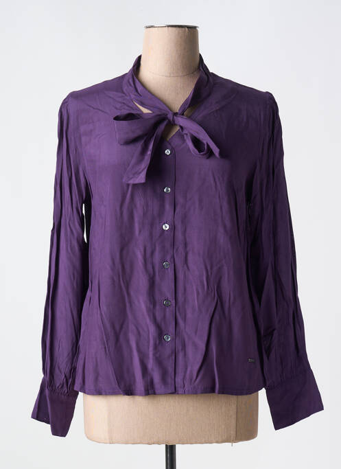 Cămașă violet AGATHE & LOUISE femeie
