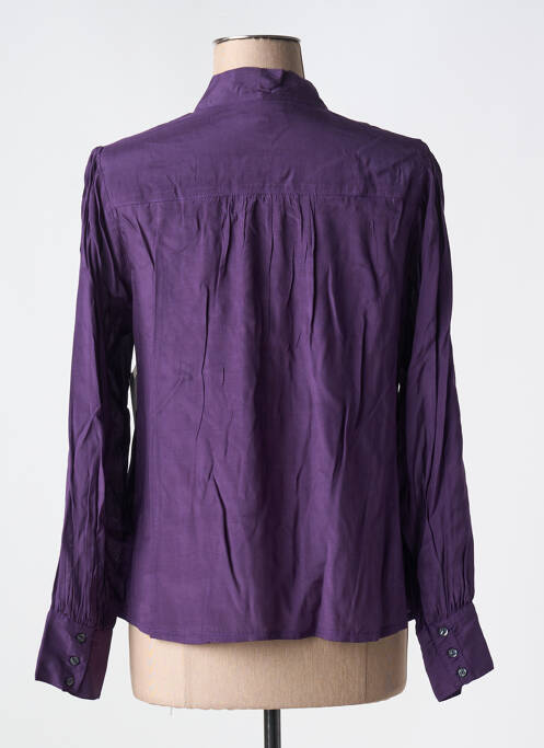 Cămașă violet AGATHE & LOUISE femeie
