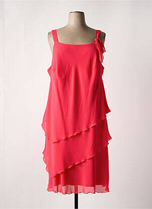 Rochie midi roz JEAN DELFIN femeie