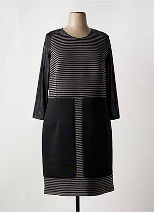 Rochie midi mâneci lungi mâneci lungi negru MERI & ESCA femeie