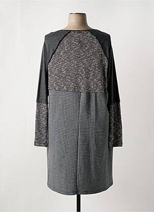 Rochie midi mâneci lungi mâneci lungi gri FRED SABATIER femeie