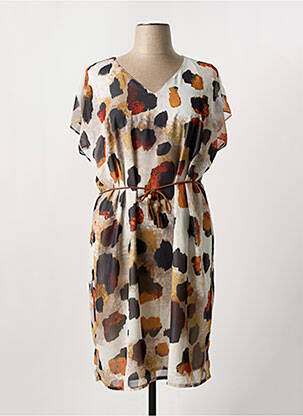 Rochie midi bej MERI & ESCA femeie