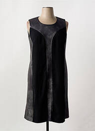 Rochie midi fără mâneci fără mâneci negru JEAN DELFIN femme