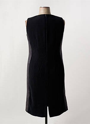 Rochie midi fără mâneci fără mâneci negru JEAN DELFIN femeie