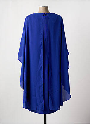 Rochie midi mâneci 3/4 mâneci 3/4 albastru FRANK WALDER femeie
