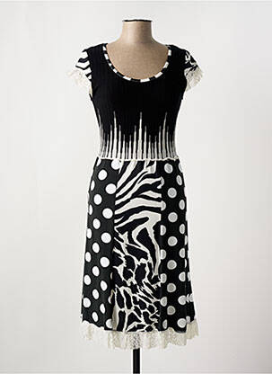 Rochie midi negru OLIVIER PHILIPS femeie