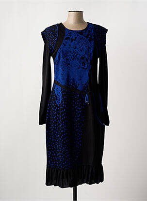 Rochie midi mâneci lungi mâneci lungi negru ALICE ET BARNABE femeie