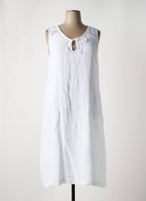 Rochie midi alb FRED SABATIER femeie