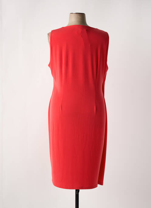 Rochie midi portocaliu EVALINKA femeie