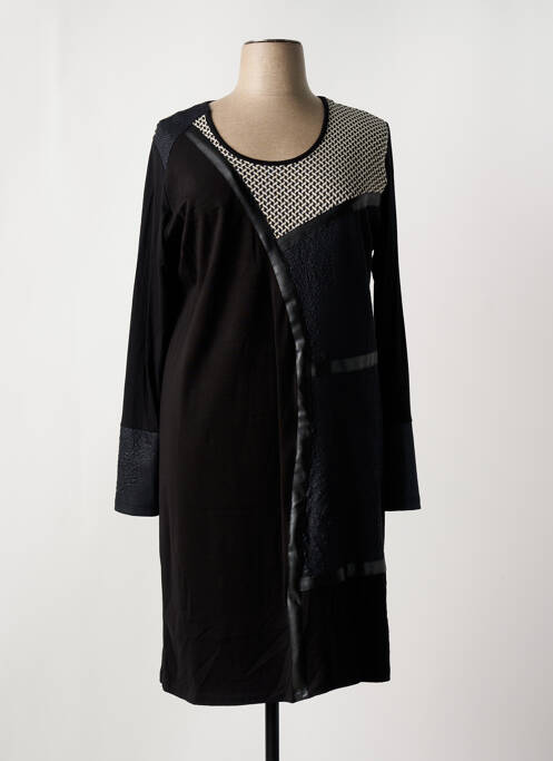 Rochie midi negru FRED SABATIER femeie