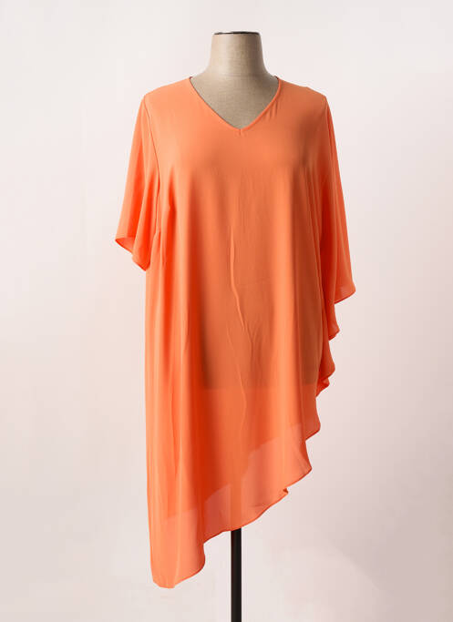 Tunică mâneci lungi portocaliu SEMPRE PIU femeie