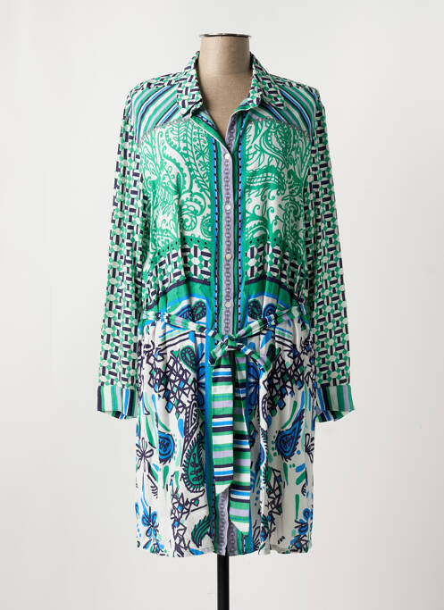 Rochie midi verde CHALOU femeie