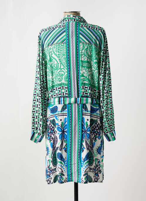 Rochie midi verde CHALOU femeie