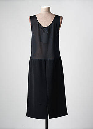 Jupon/fond de rochie croială dreaptă negru FRANCE RIVOIRE femeie