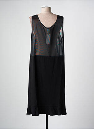 Jupon/fond de rochie croială dreaptă negru FRANCE RIVOIRE femeie