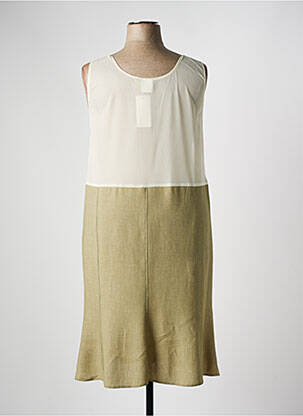Jupon/fond de rochie croială dreaptă verde FRANCE RIVOIRE femeie