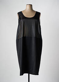 Jupon/fond de rochie croială dreaptă negru FRANCE RIVOIRE femme