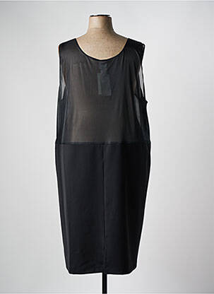 Jupon/fond de rochie croială dreaptă negru FRANCE RIVOIRE femeie