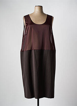 Jupon/Fond de rochie maro FRANCE RIVOIRE femeie