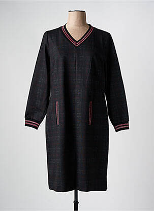 Rochie midi mâneci lungi mâneci lungi negru MERI & ESCA femeie