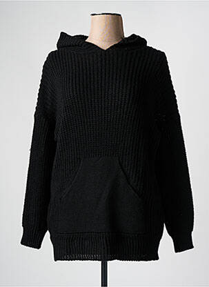 Pulover negru COULEURS DU TEMPS femeie