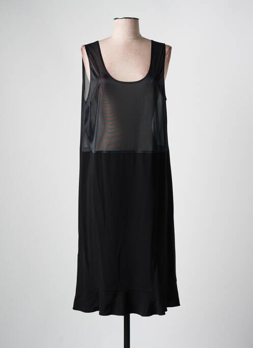 Jupon/fond de rochie croială dreaptă negru FRANCE RIVOIRE femme