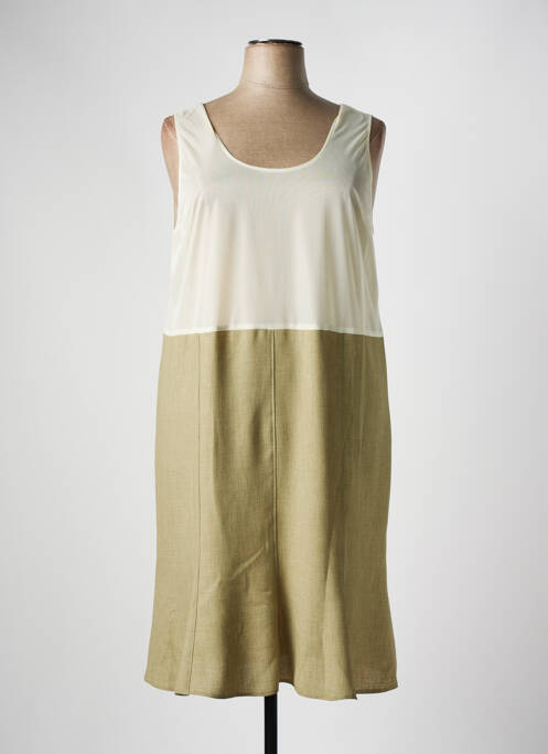 Jupon/Fond de rochie verde FRANCE RIVOIRE femeie