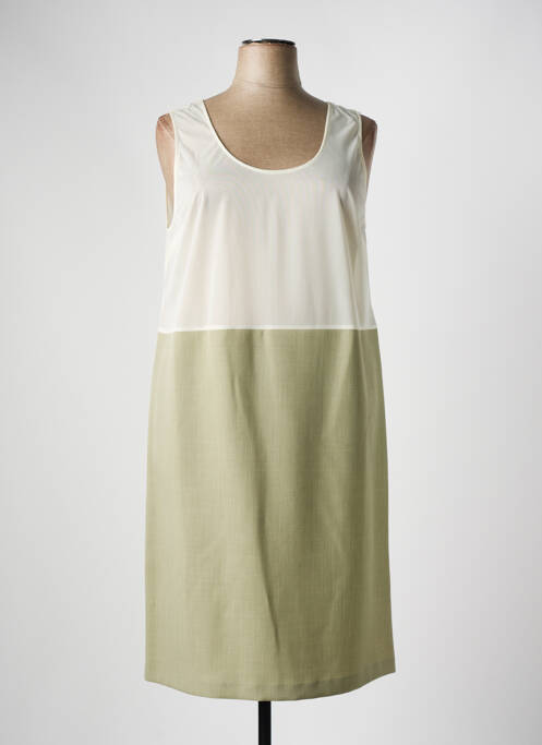 Jupon/Fond de rochie verde FRANCE RIVOIRE femeie