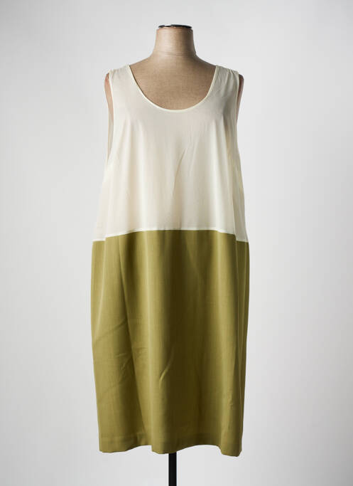 Jupon/Fond de rochie verde FRANCE RIVOIRE femeie