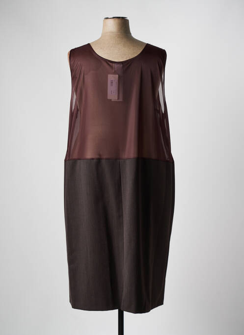 Jupon/Fond de rochie maro FRANCE RIVOIRE femeie